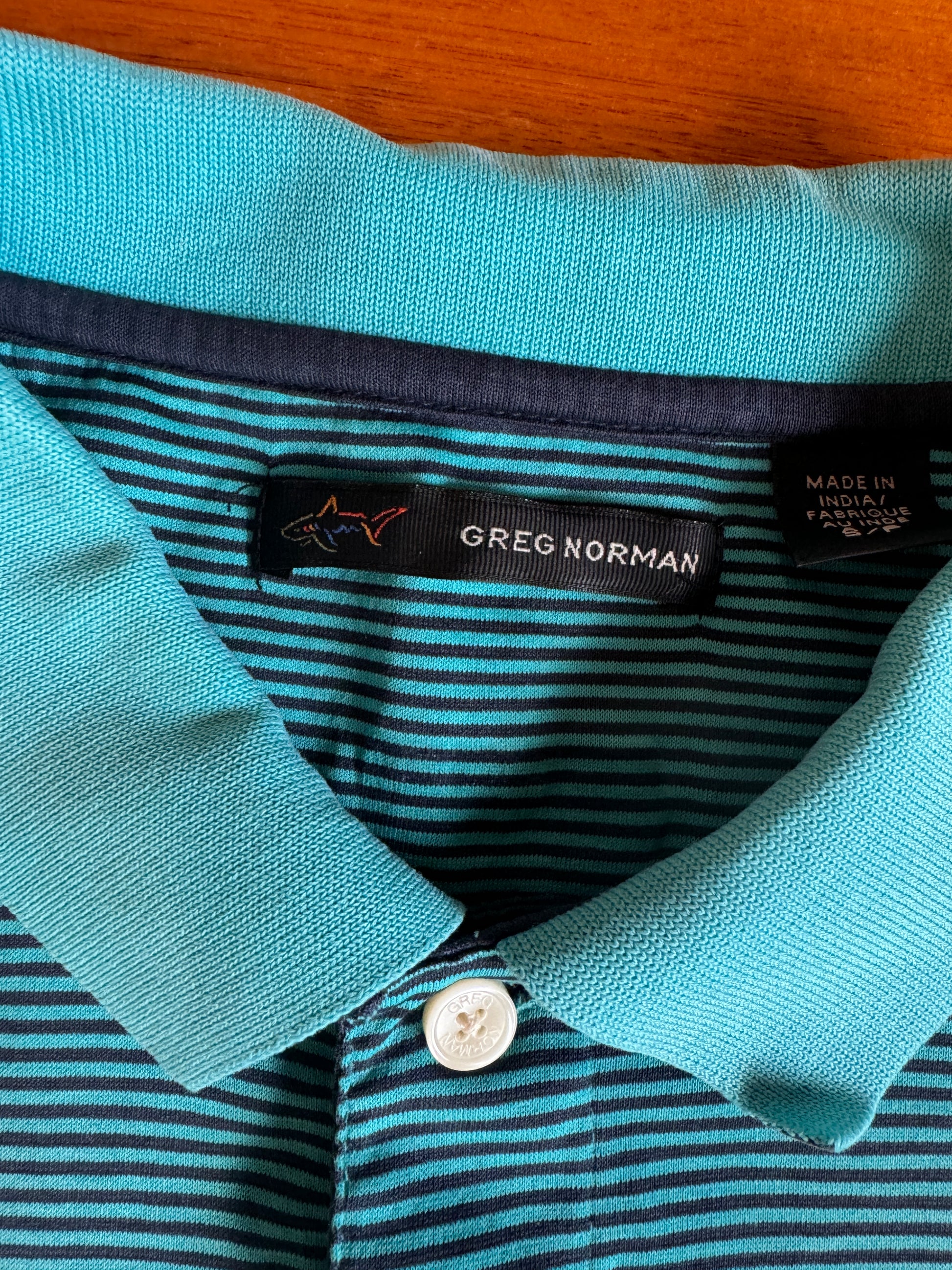 Shark Striped Polo (S)