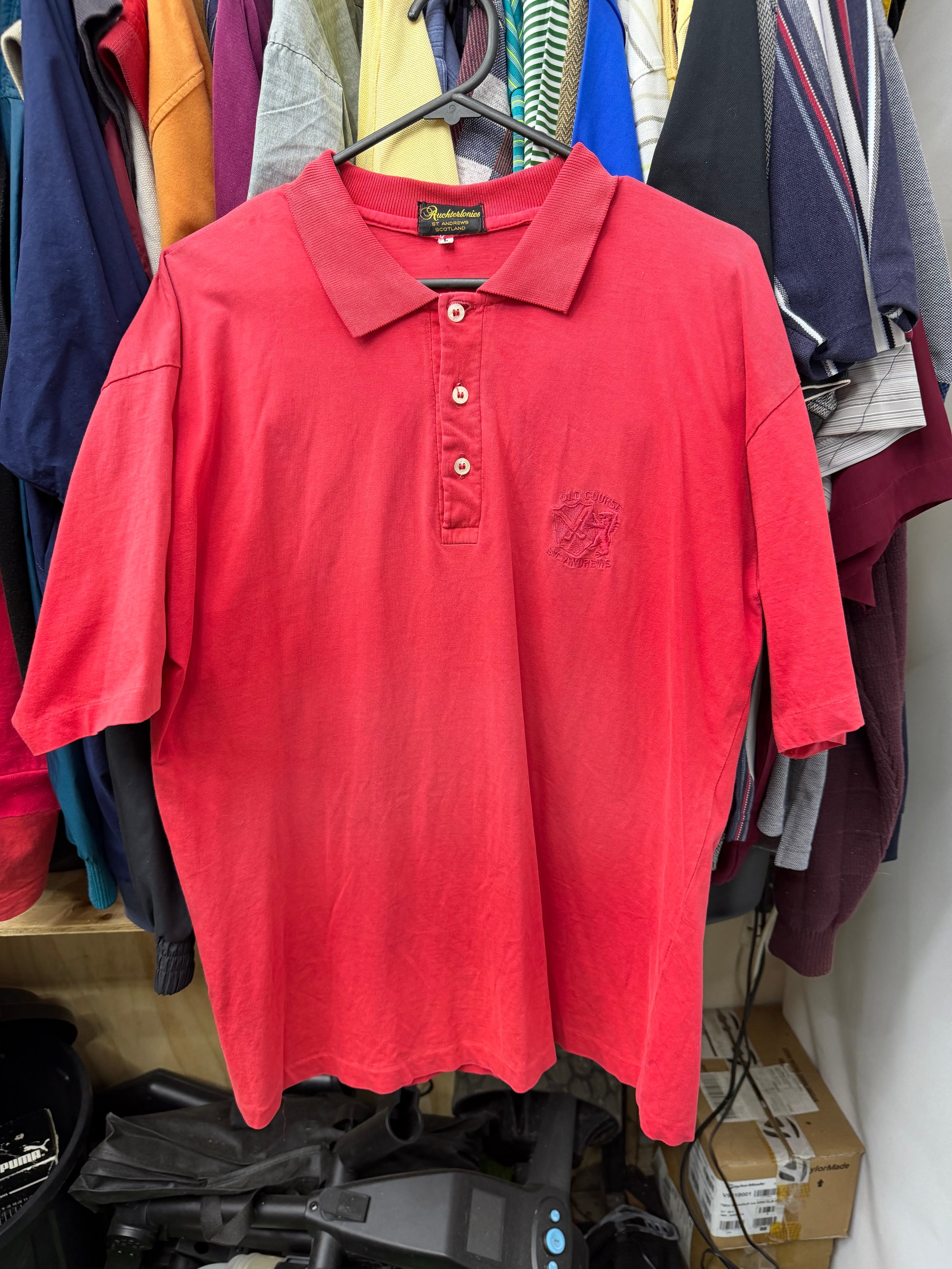 Vintage Old Course Polo XL