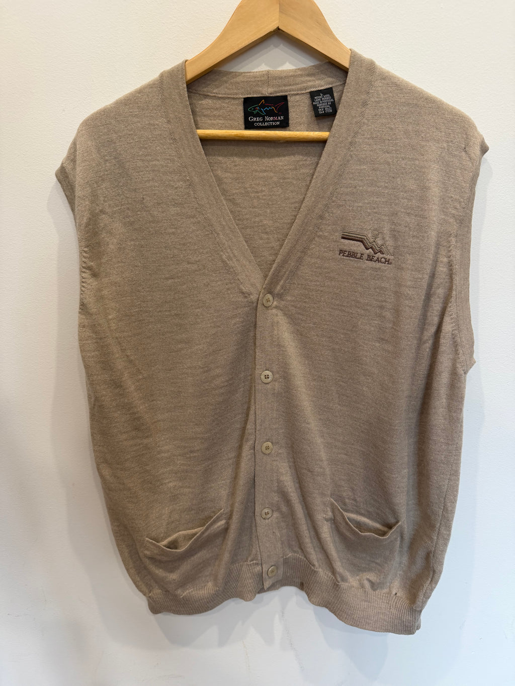 Greg Norman Pebble Beach Vest L