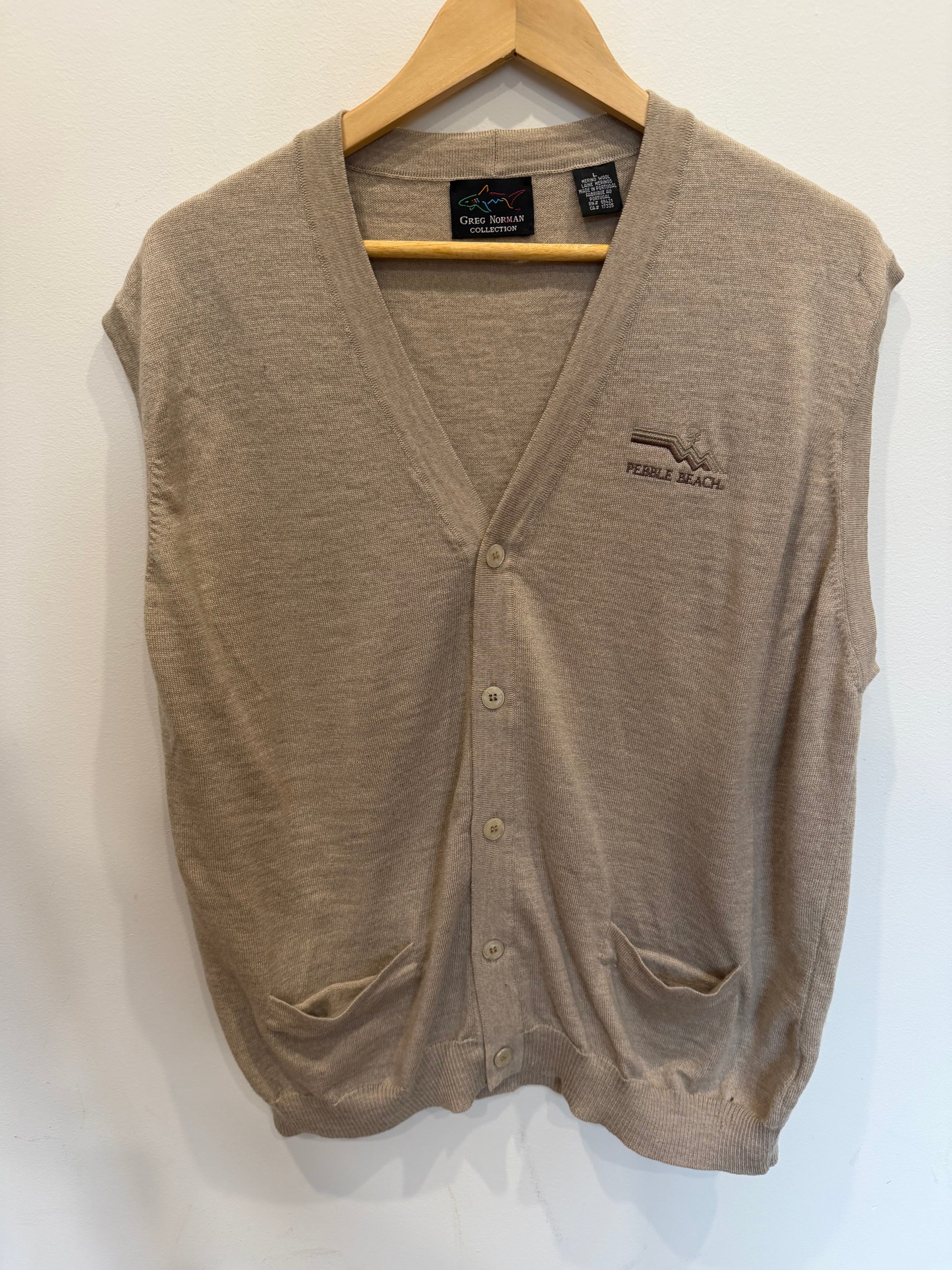 Greg Norman Pebble Beach Vest L
