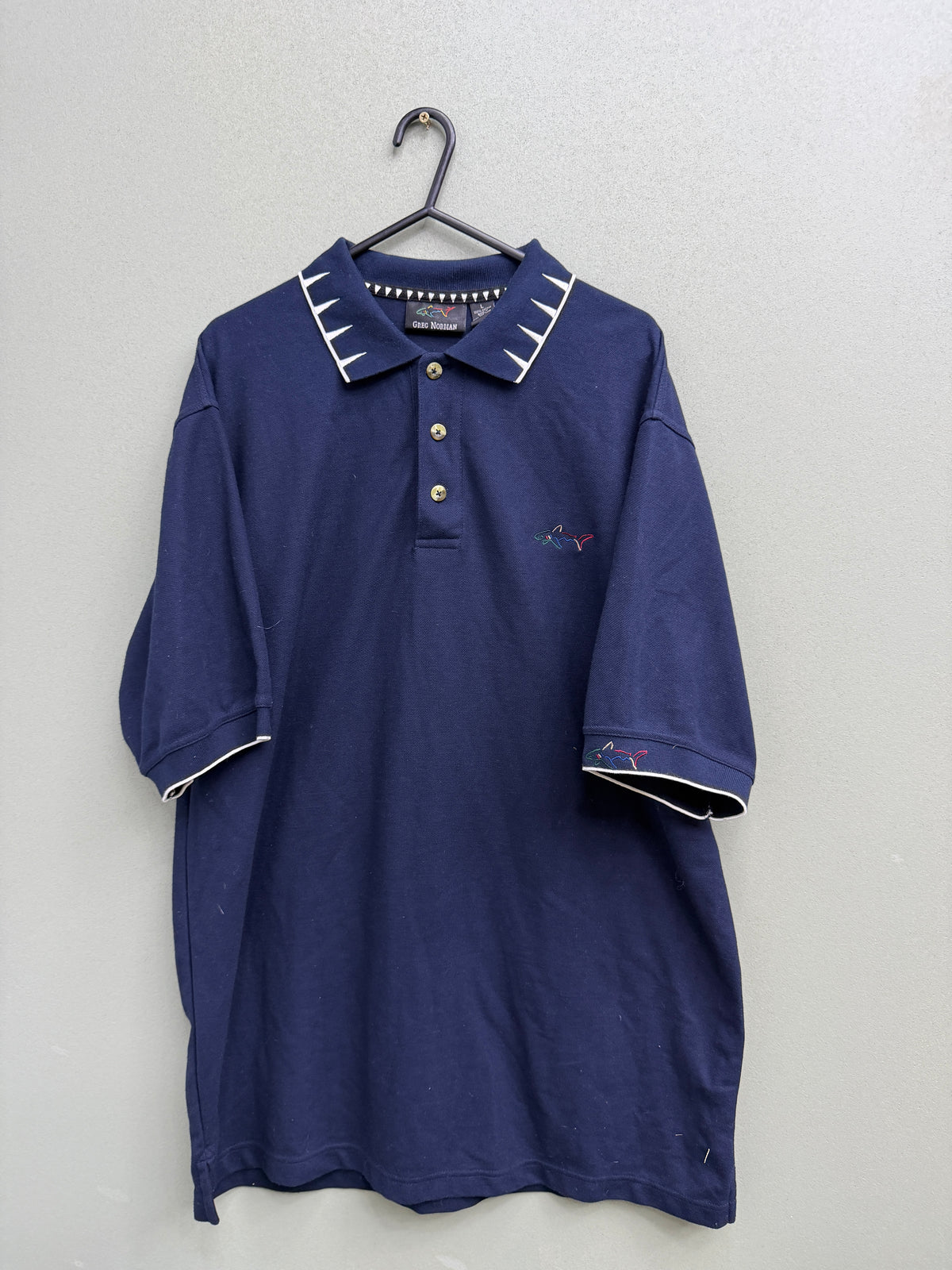 Greg Norman Shark Neck L