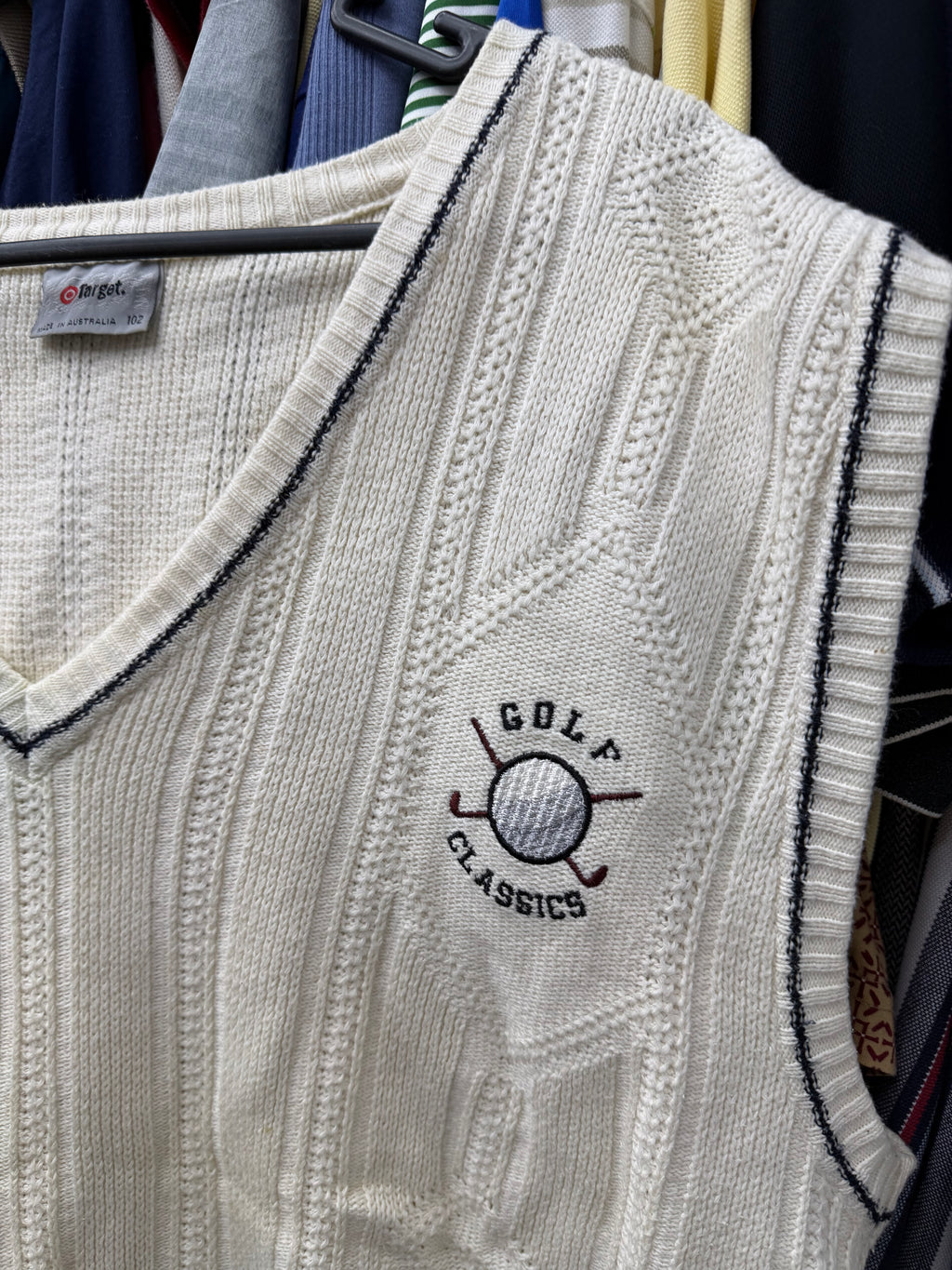 Vintage Target Knit Vest XXL
