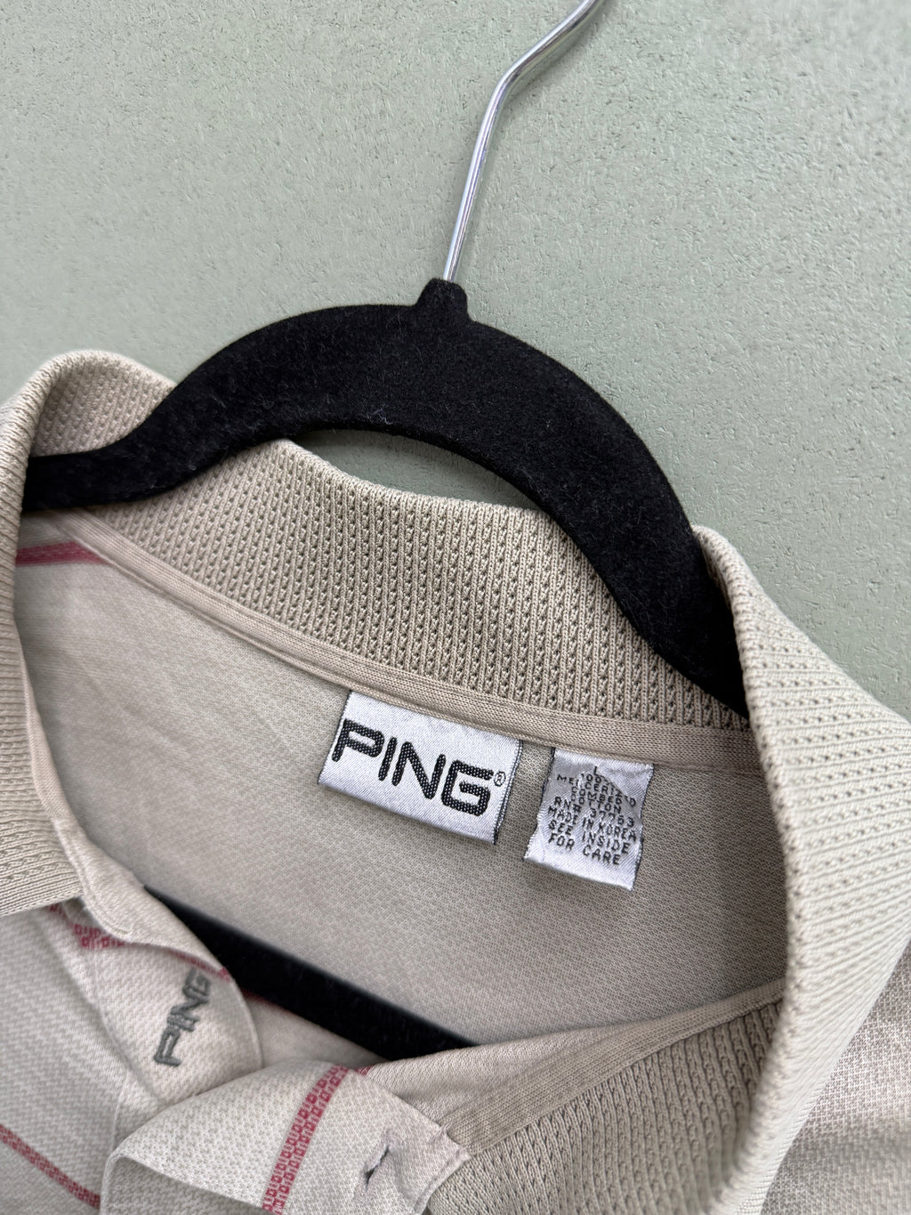 Vtg Ping Polo L