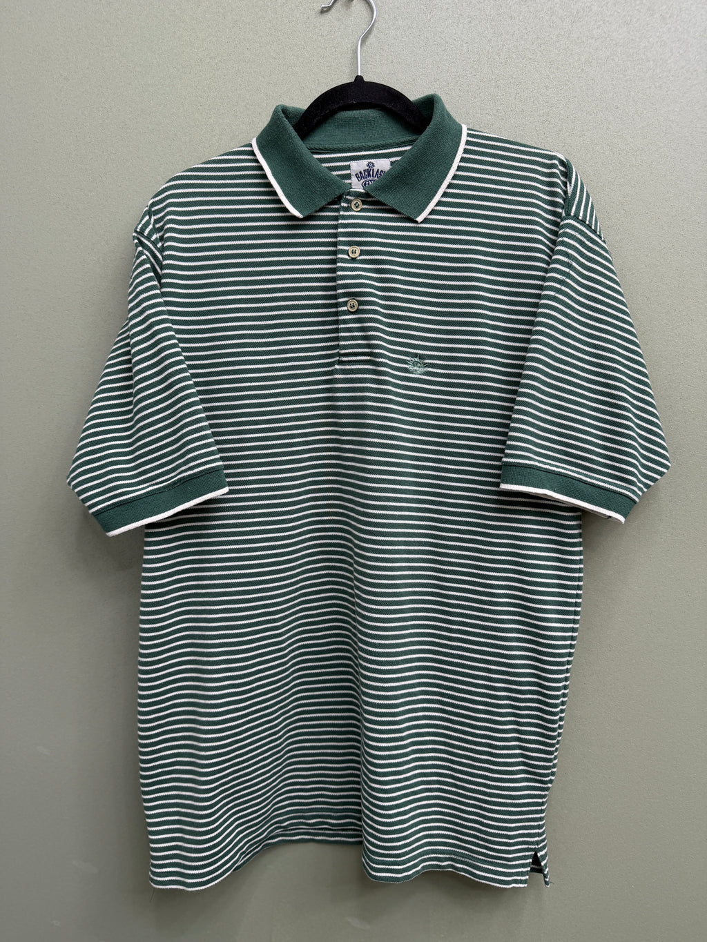 Vtg Stripe Polo M