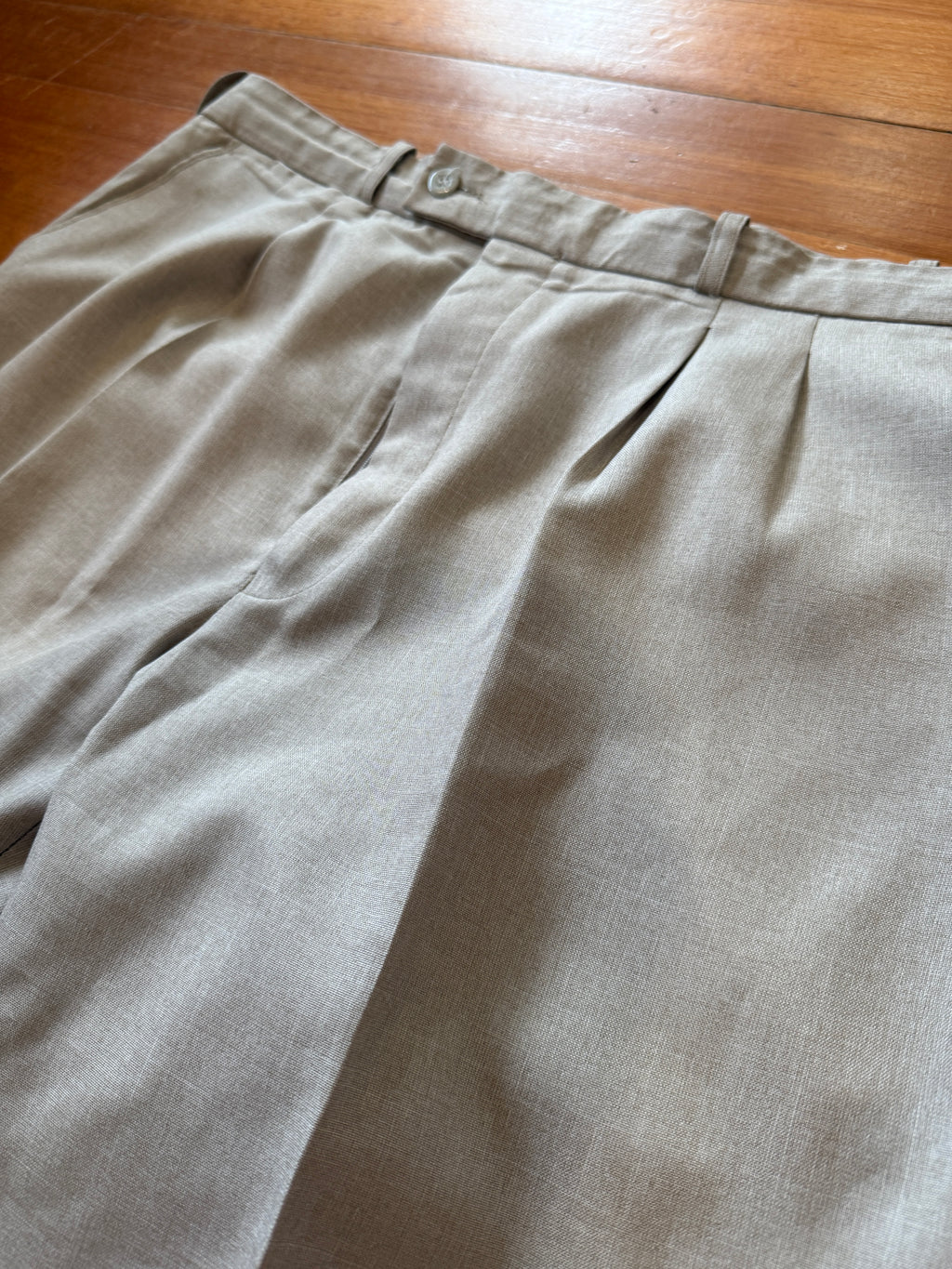 Pleated Pants