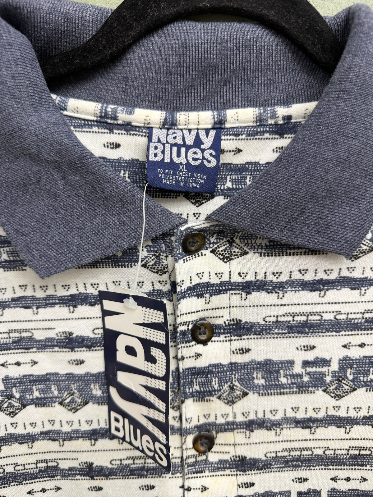 Vintage AOP Polo XL