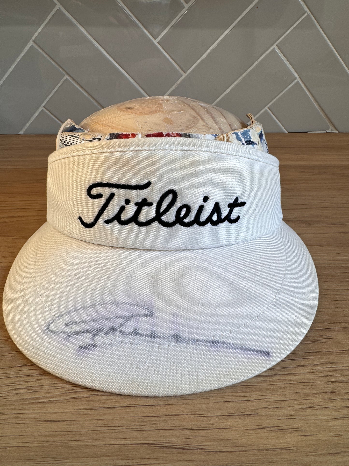 Greg Norman Signed Visor