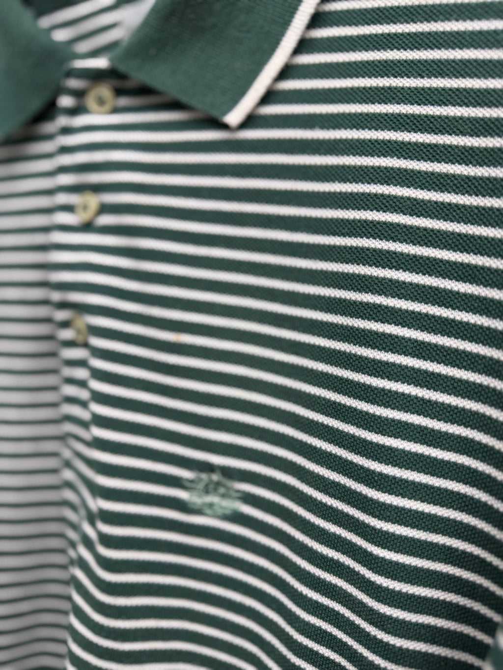 Vtg Stripe Polo M