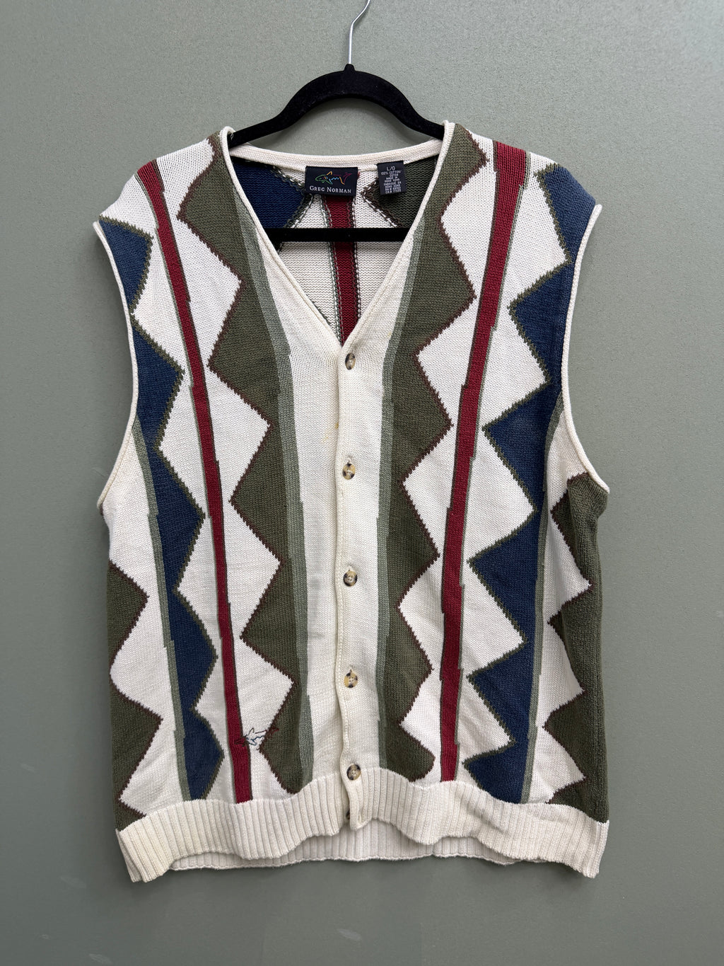 Greg Norman Vest L