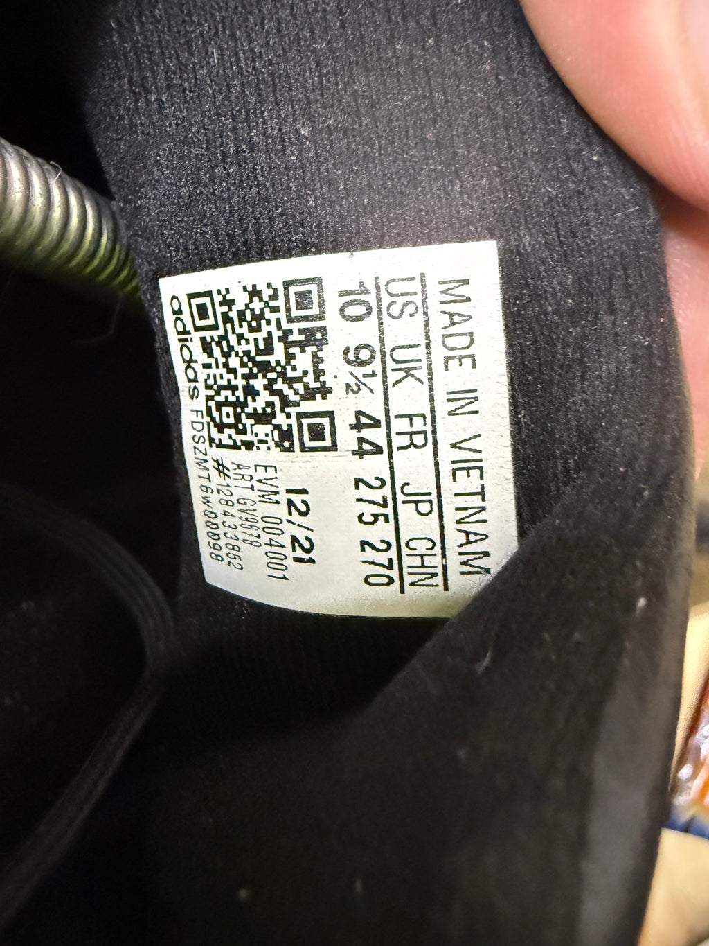 Adidas shoes size 10