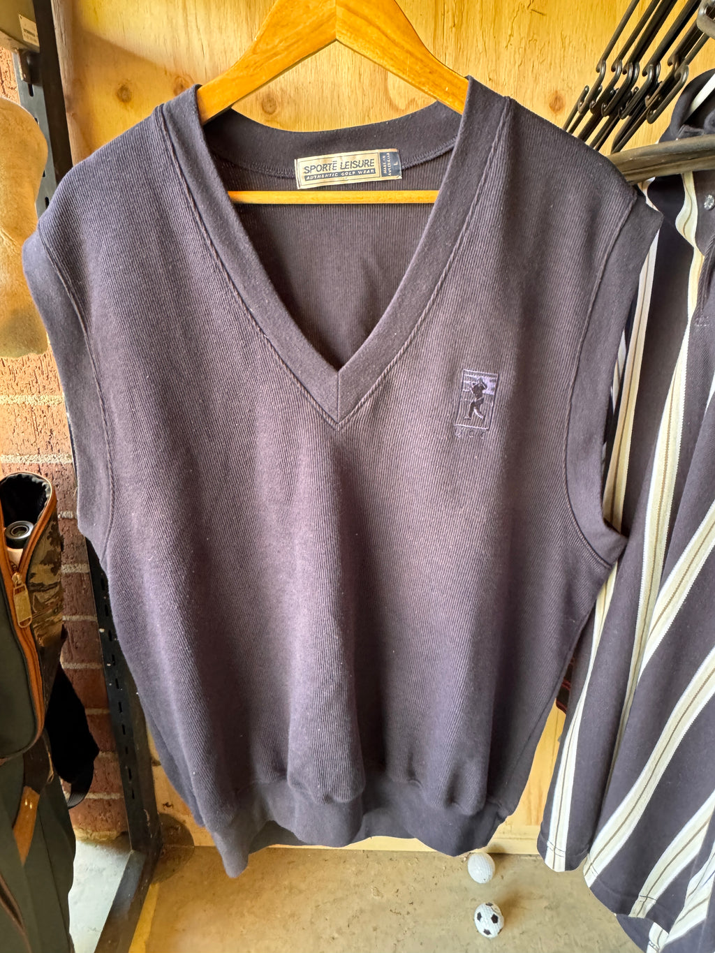 Vintage Knit Vest (L)