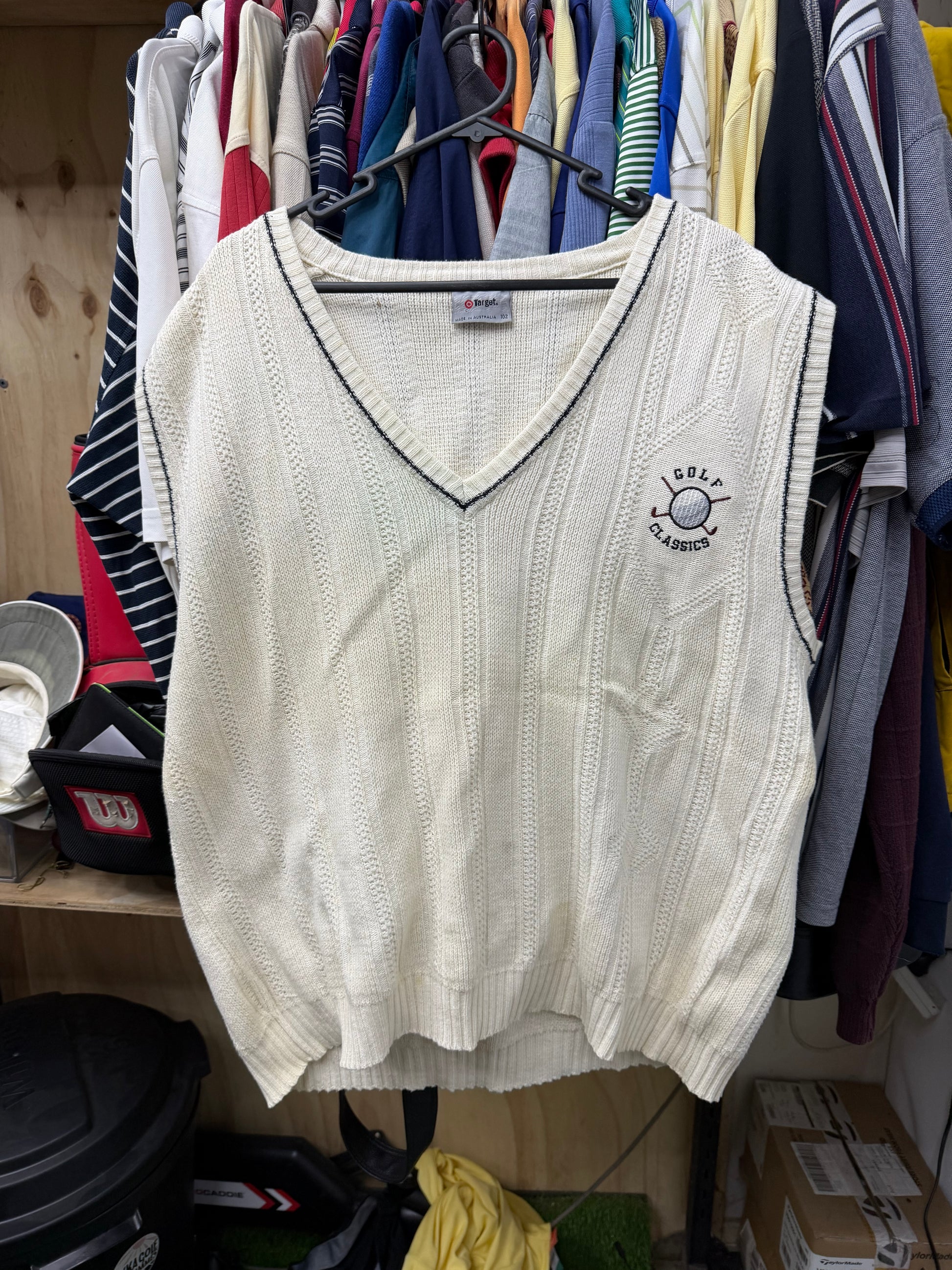 Vintage Target Knit Vest XXL