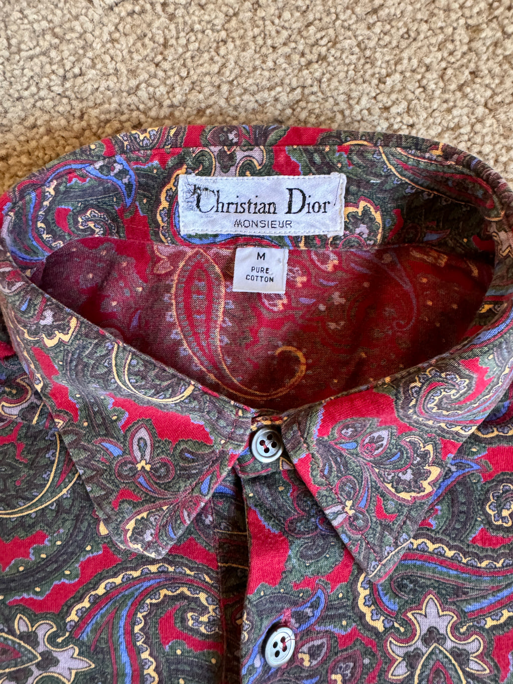 Christian Dior Vintage polo (S)