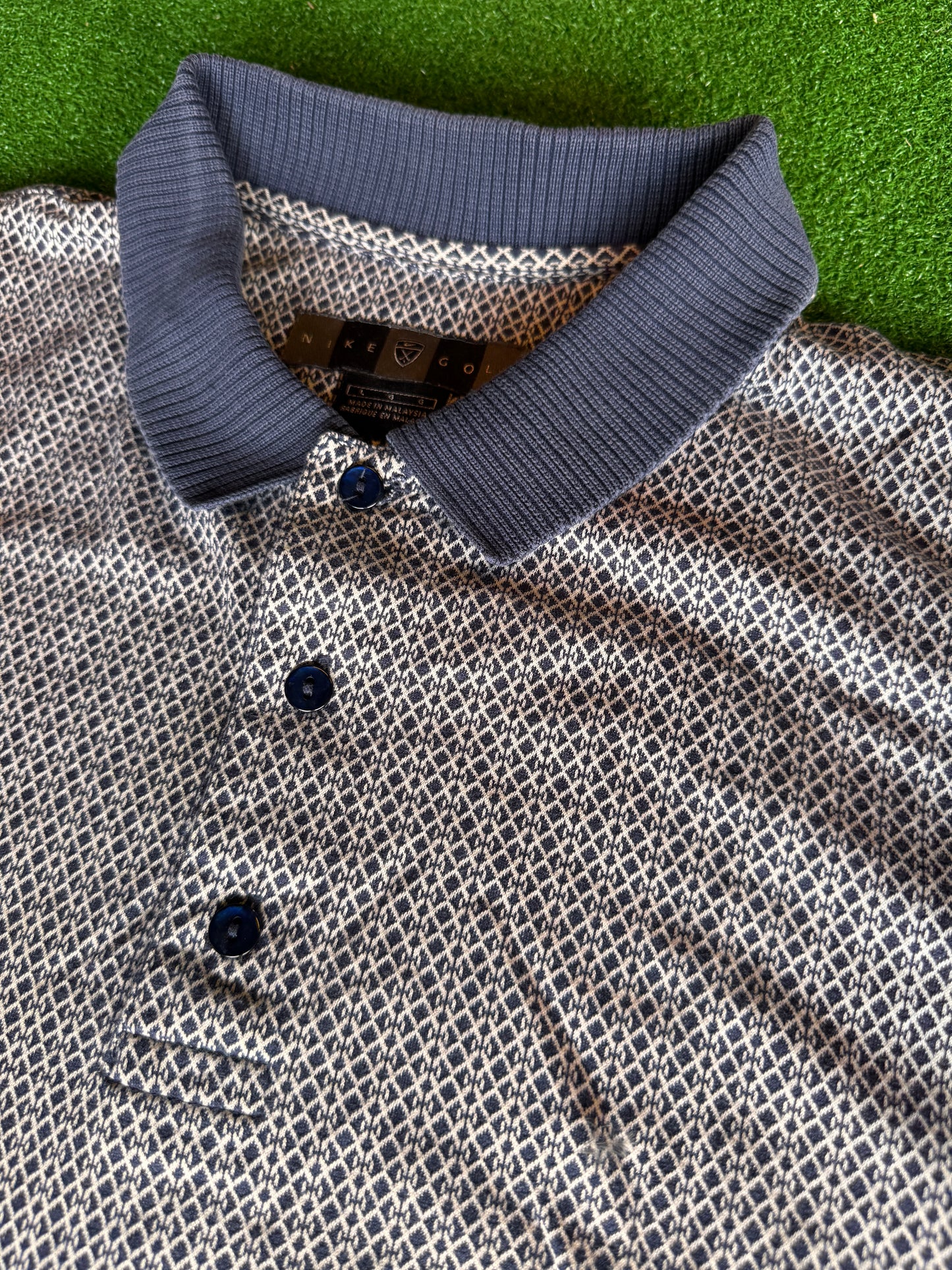 Nike Golf AOP Knit Collar