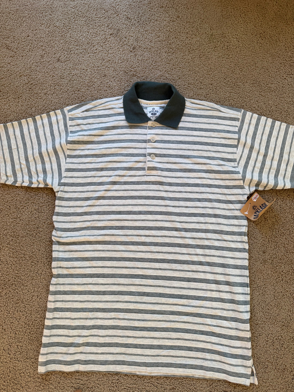 Stripe Polo L