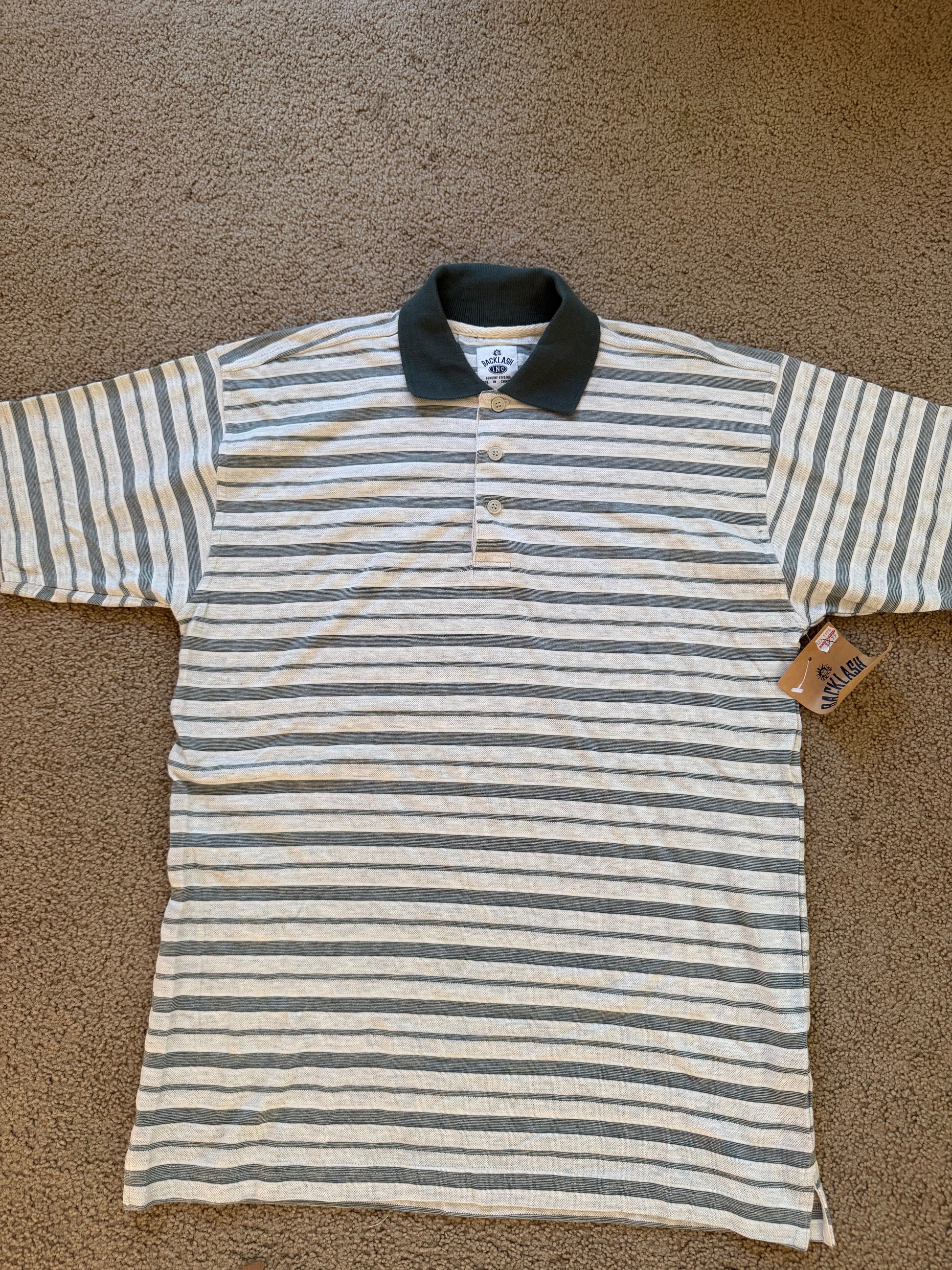 Stripe Polo L
