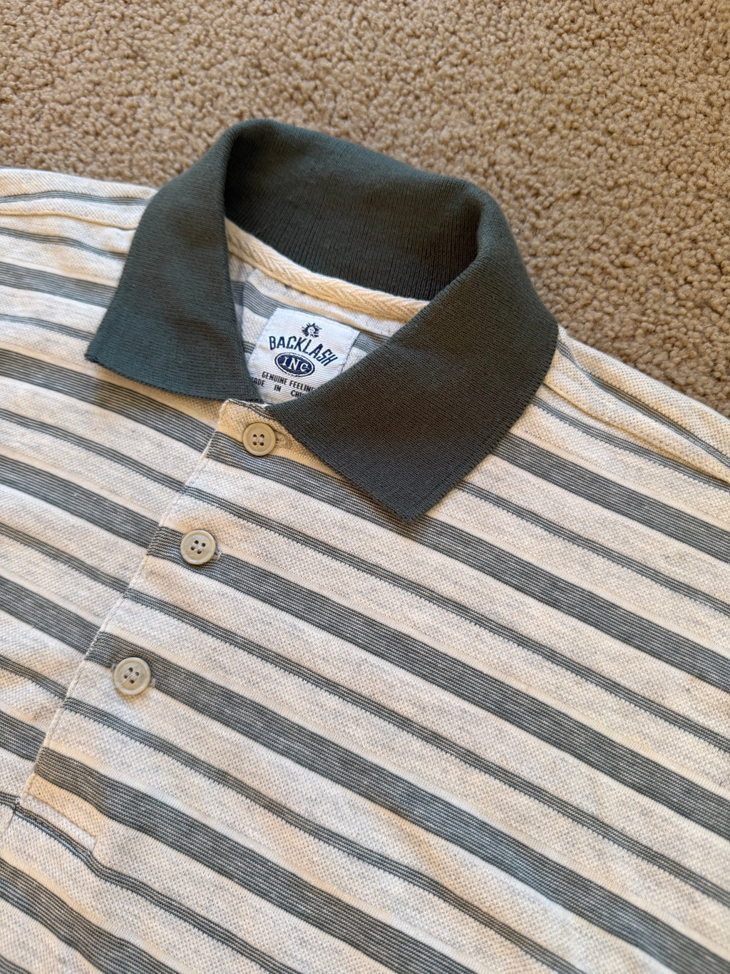 Stripe Polo L