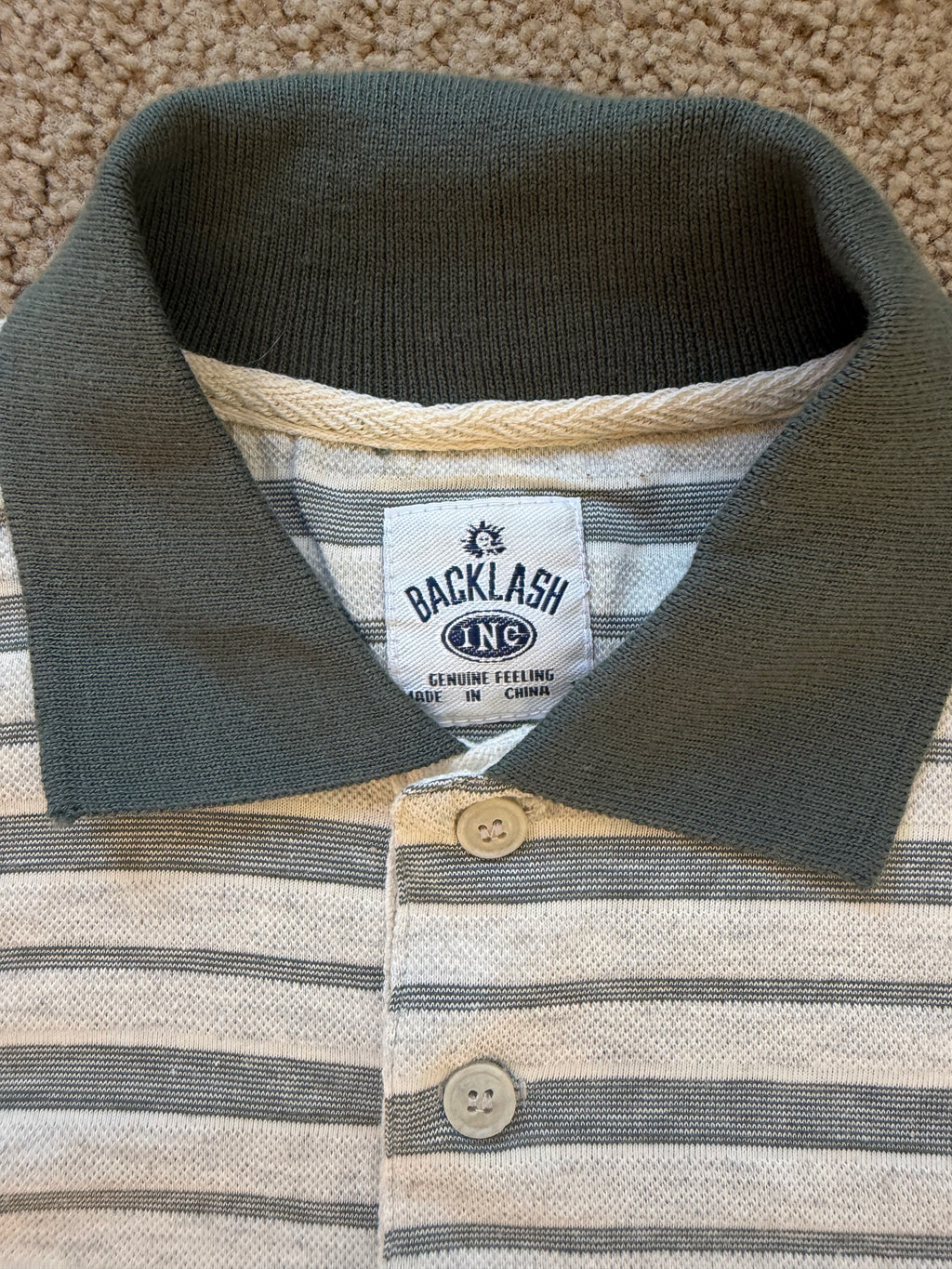 Stripe Polo L