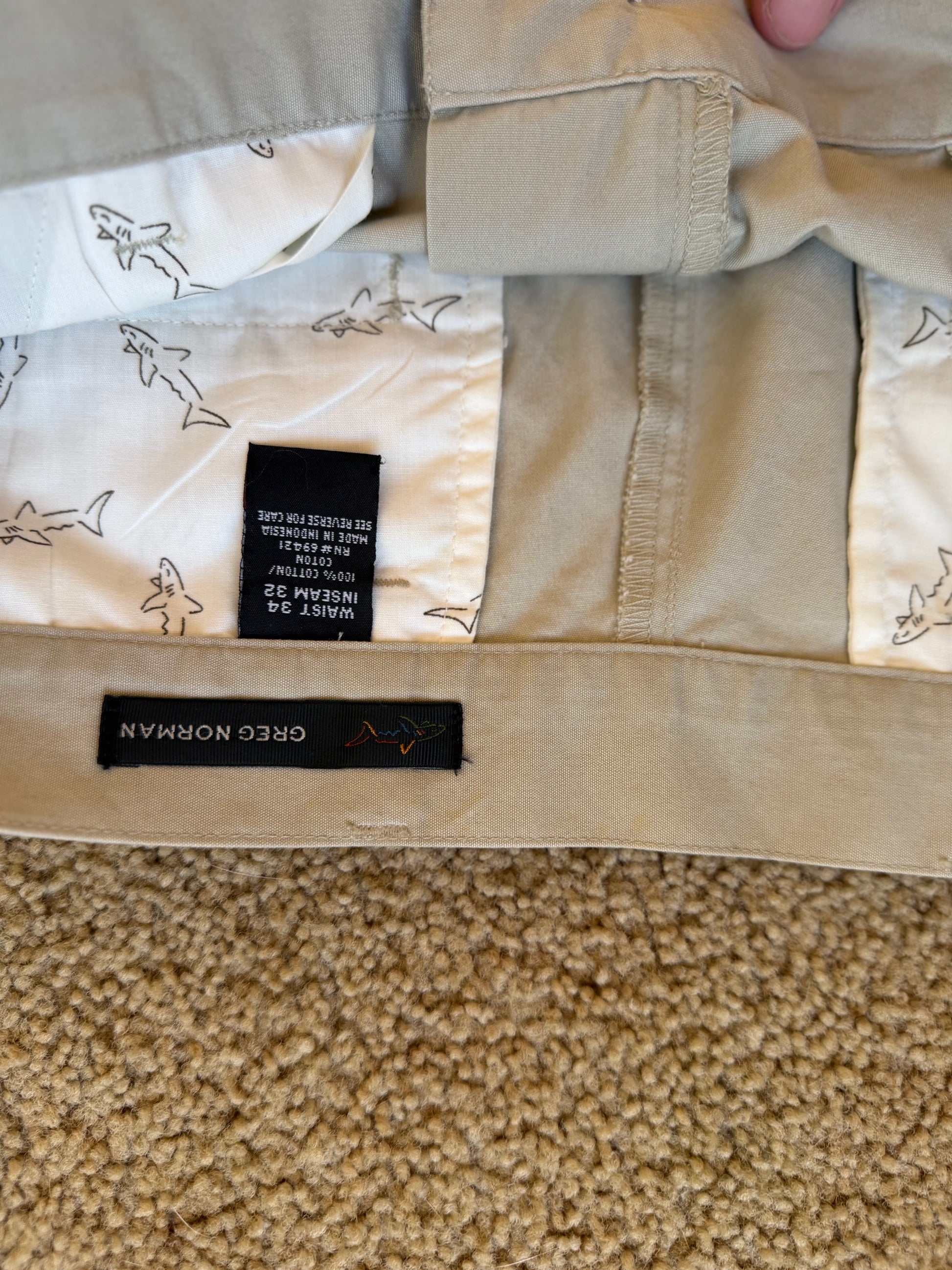 Greg Norman Pants 34