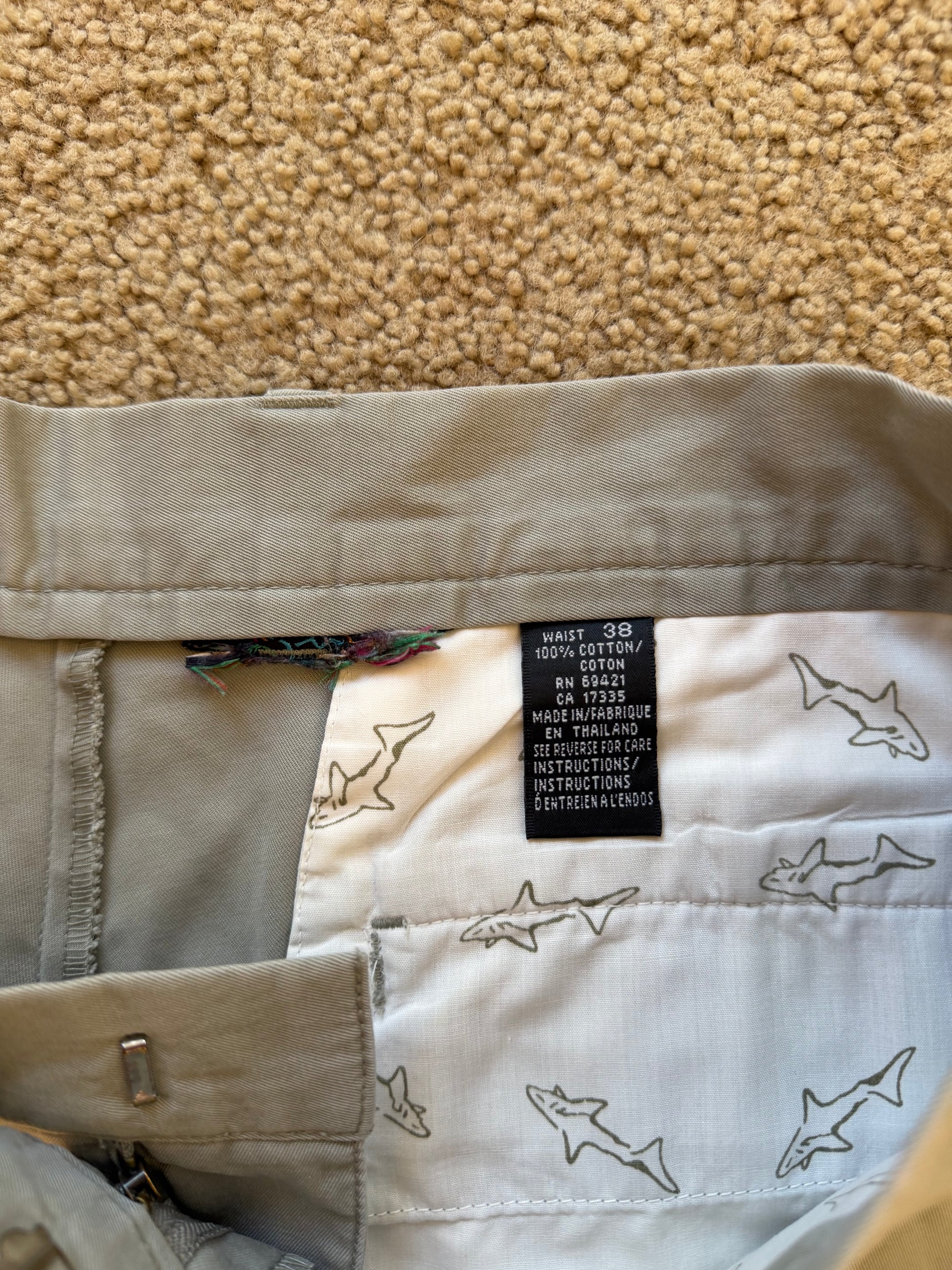 Baggy Pleated Norman Shorts 38