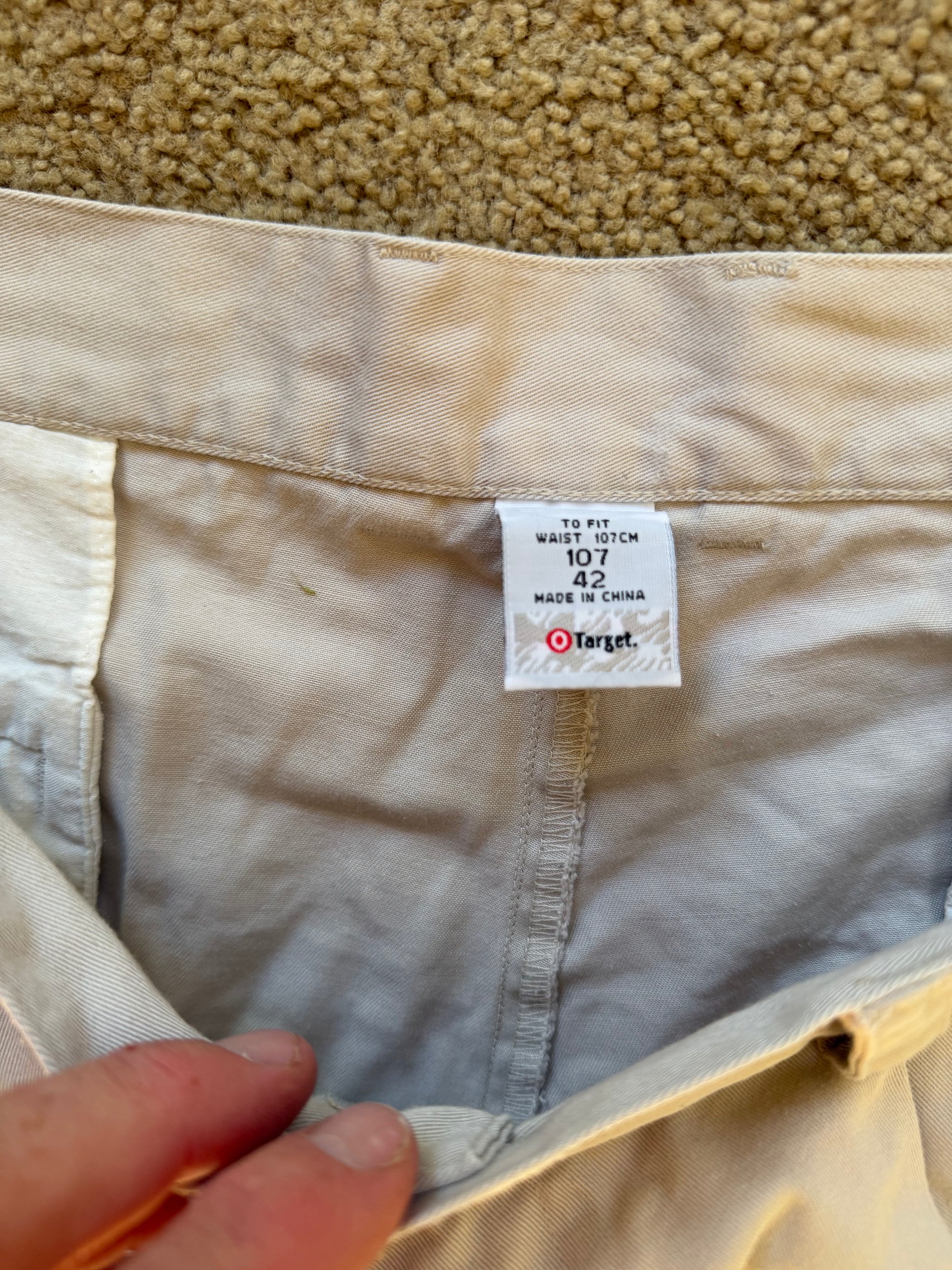 Baggy Khaki Pants 42